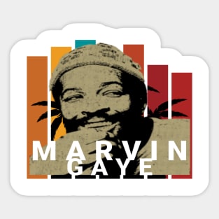 Marvin gaye summer Sticker